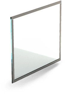 лофт дверь с стеклом агс